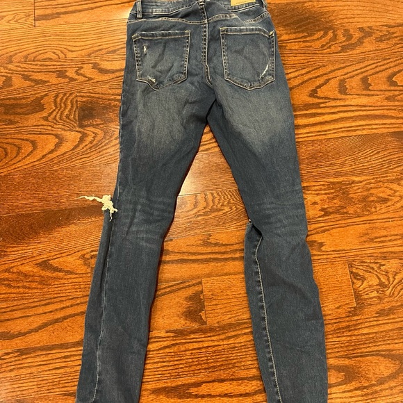 Distressed Garage jeans in dark blue wash - Picture 3 of 3
